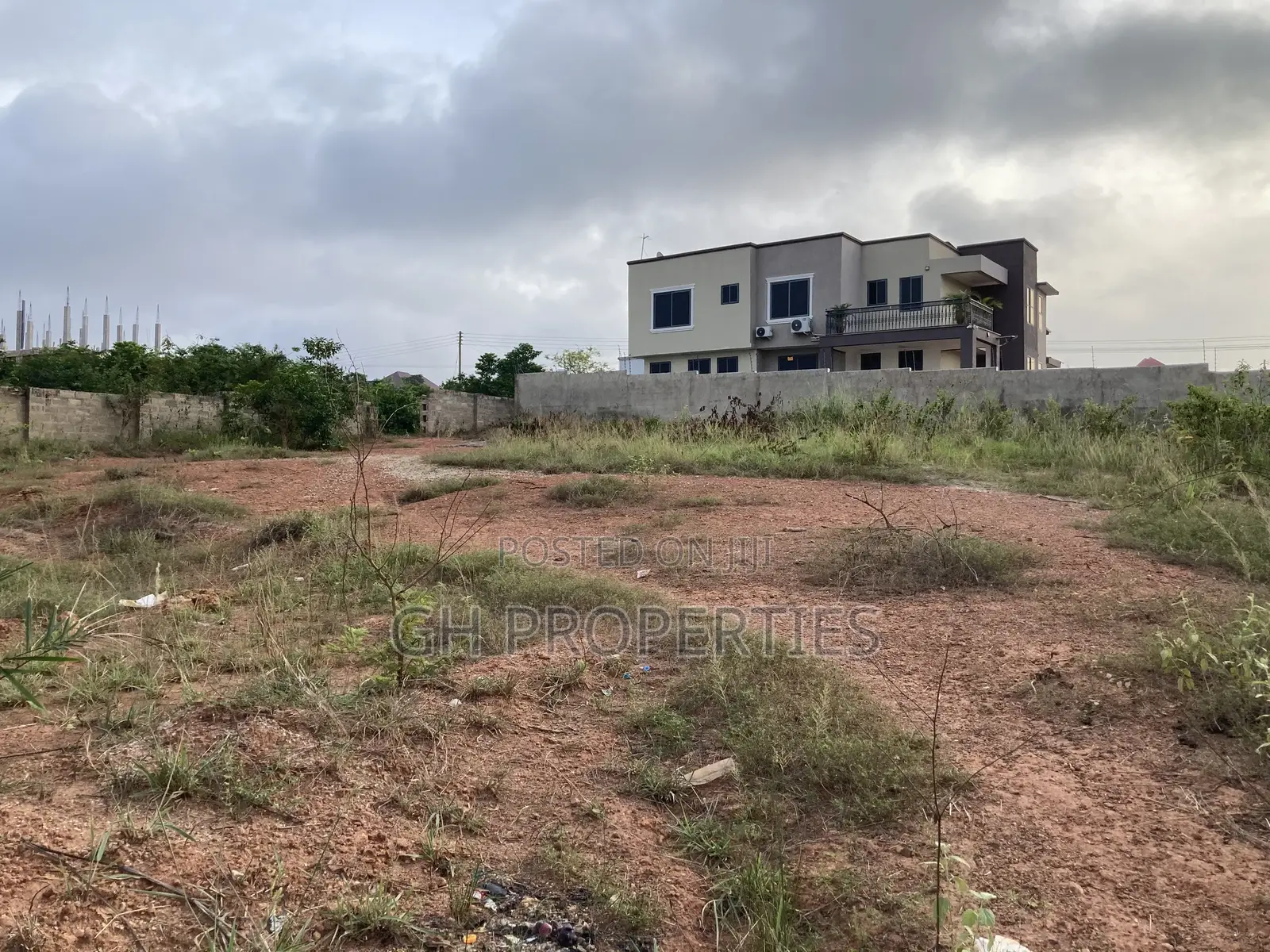 Two Well Fenced Plots for Sale at Kaase,Oti.