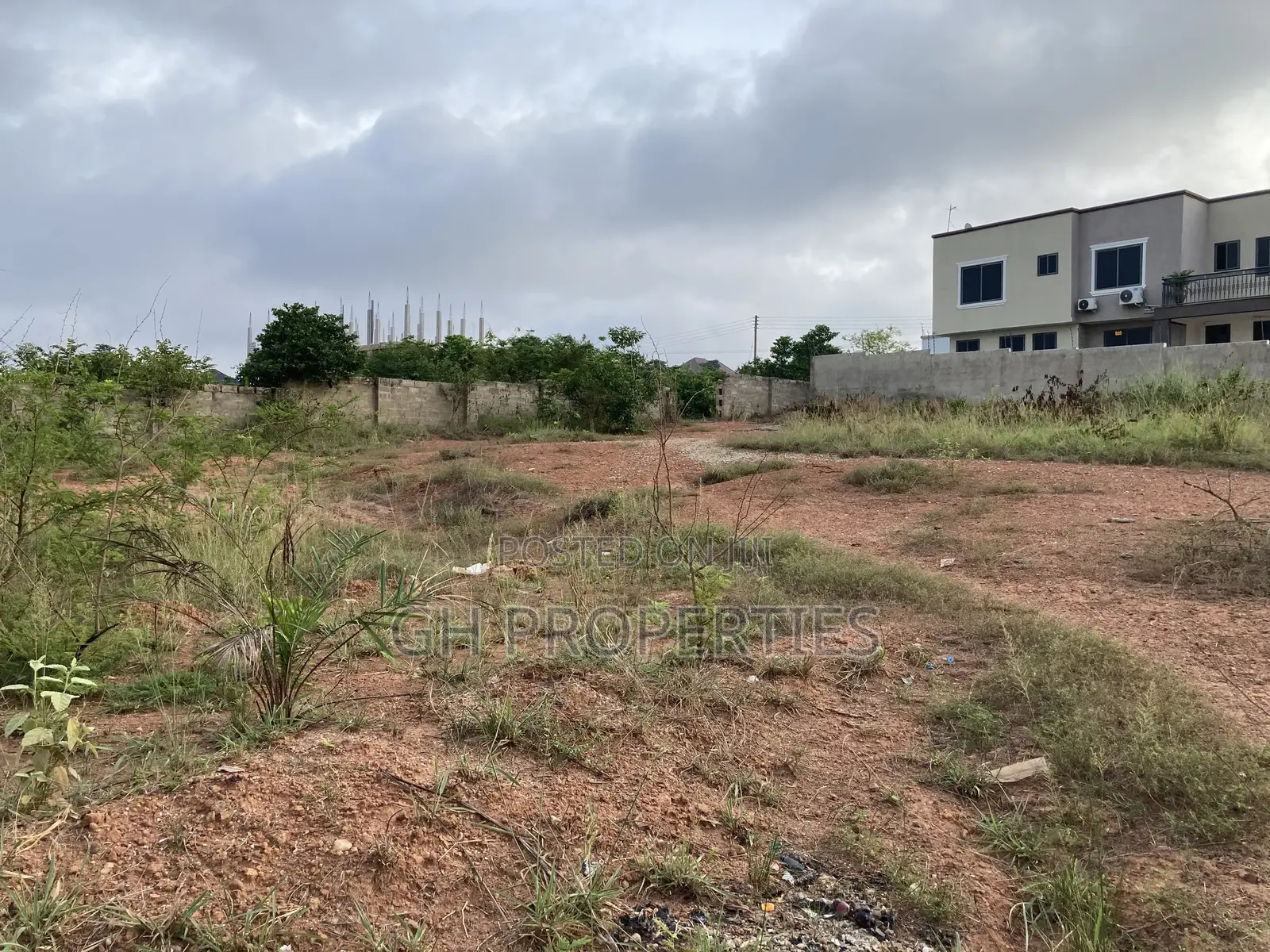 Two Well Fenced Plots for Sale at Kaase,Oti.
