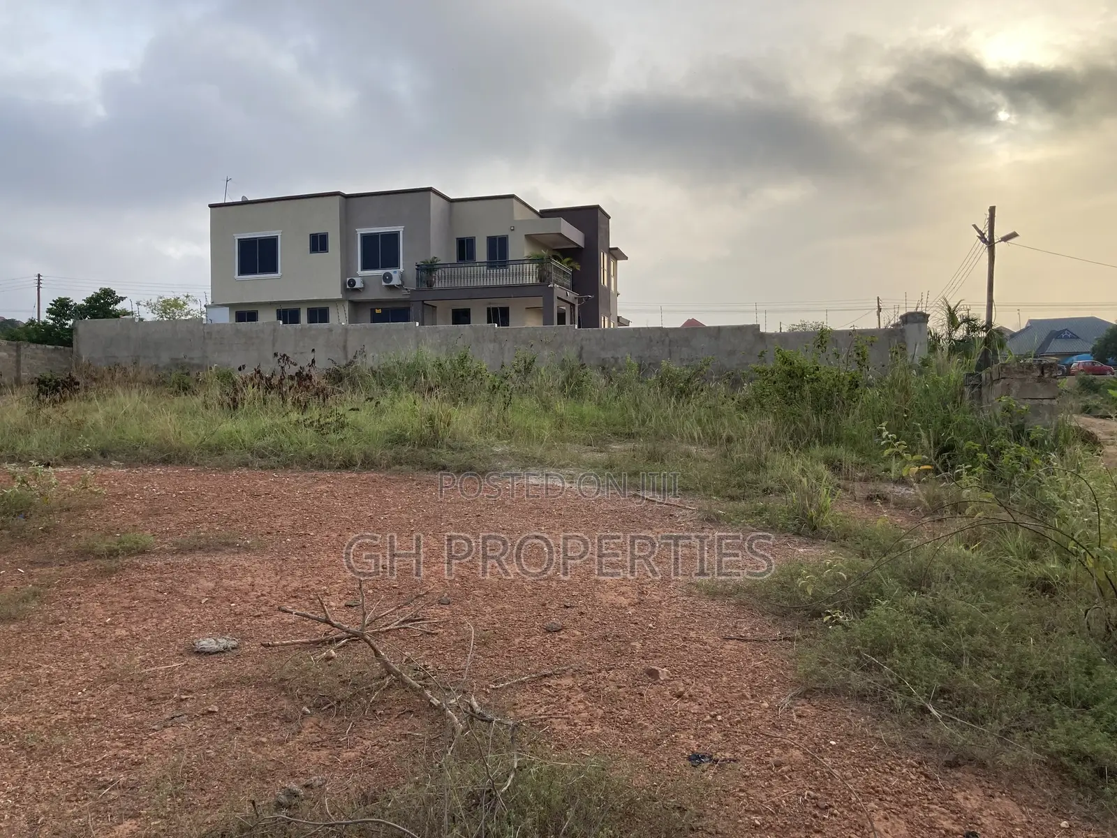 Two Well Fenced Plots for Sale at Kaase,Oti.