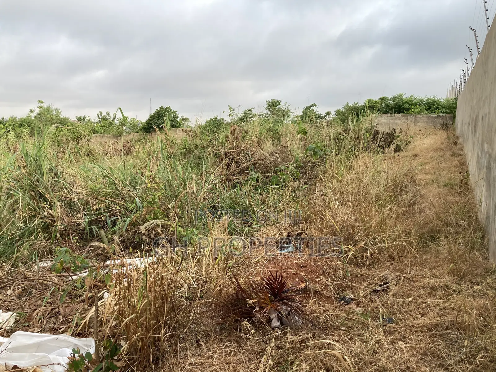 Two Well Fenced Plots for Sale at Kaase,Oti.
