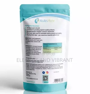 Activated Charcoal 600mg - Flatulence Gas Bloating Detox