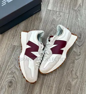 Authentic New Balance 327 Cream/Red