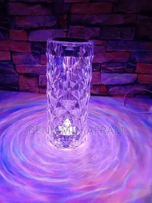 Crystal Mini Music Speaker Lamp