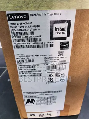 New Laptop Lenovo ThinkPad 11e 8GB Intel Core I5 SSD 256GB