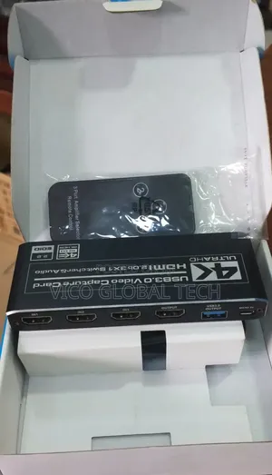 Usb 3.0 Hdmi Capture Card 3x1 Ultra Hd
