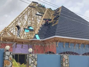 Parapet and Roofing at Kasoa
