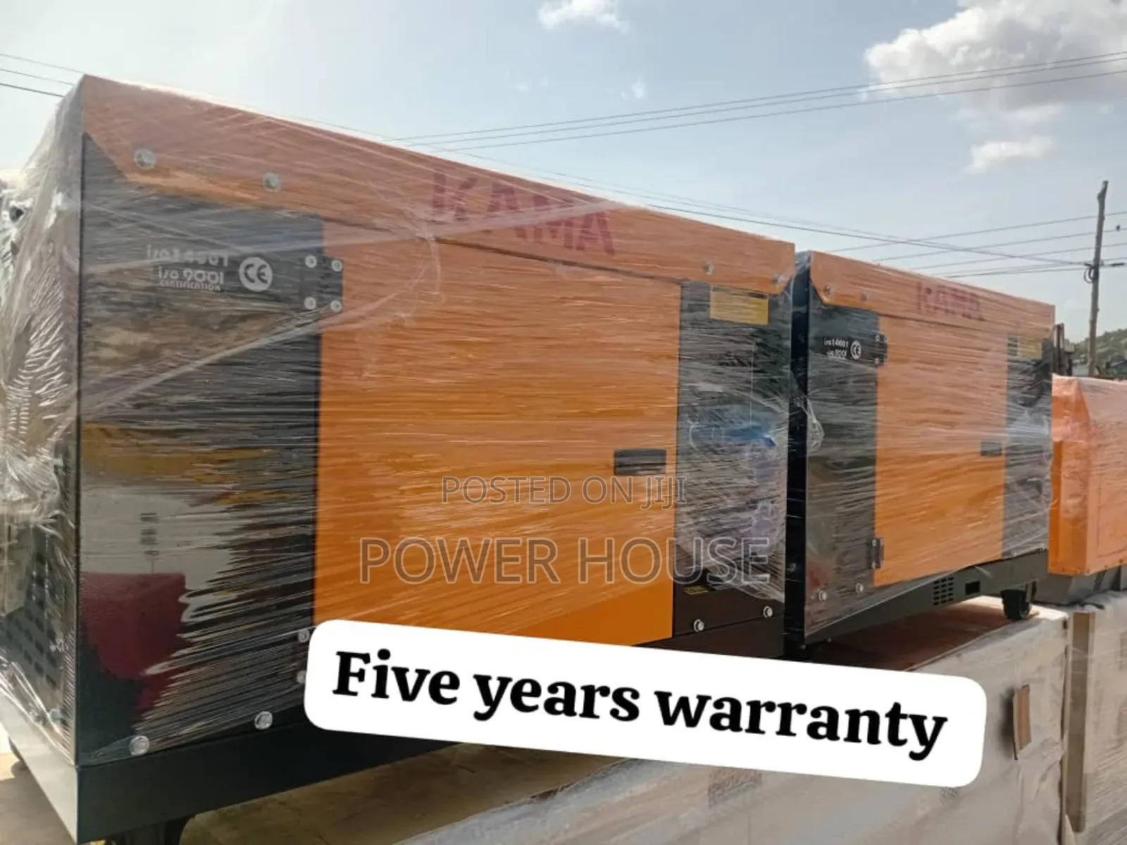 Voltmaster 15kva 16500watts Diesel Kama Generator