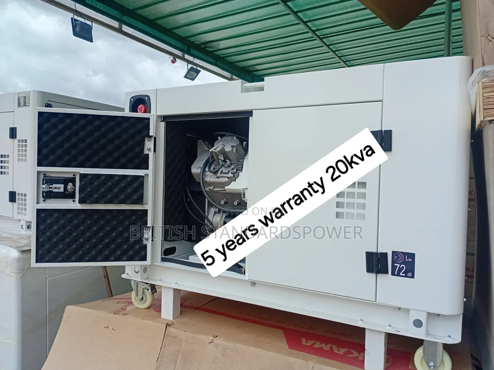 Hugh Efficiency 20kva Silent Diesel Generator