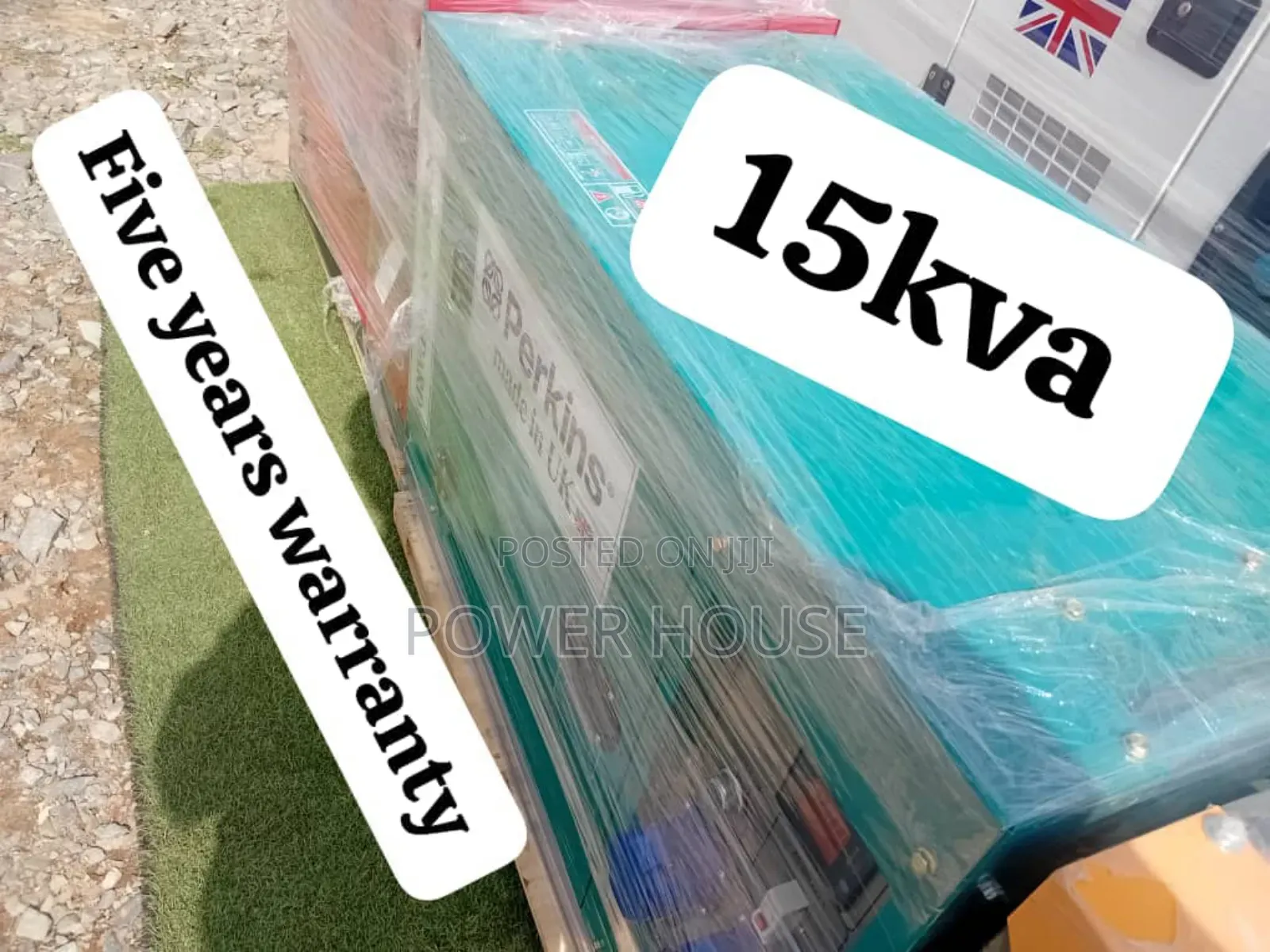 Mobile Gen 15kva 16500watts Diesel Perkins Generator