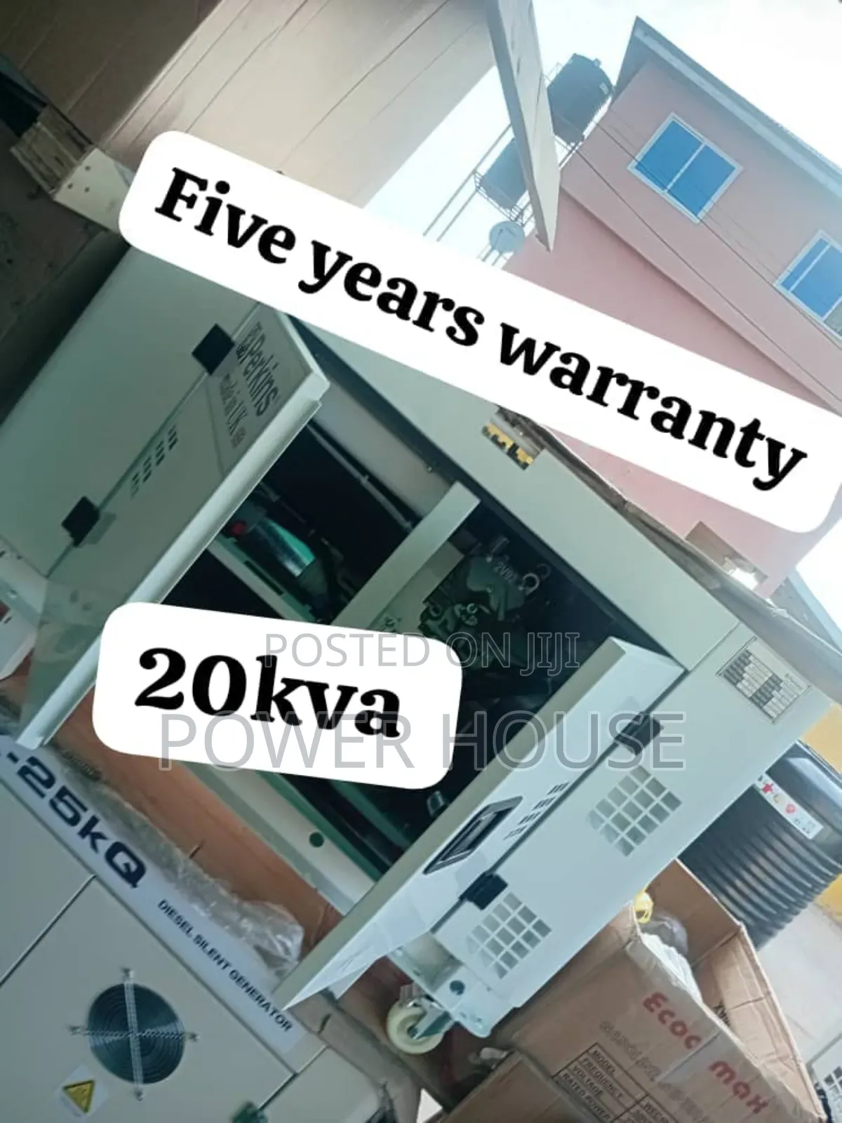 Power Flow 20kva 20kva Diesel Generator Perkins
