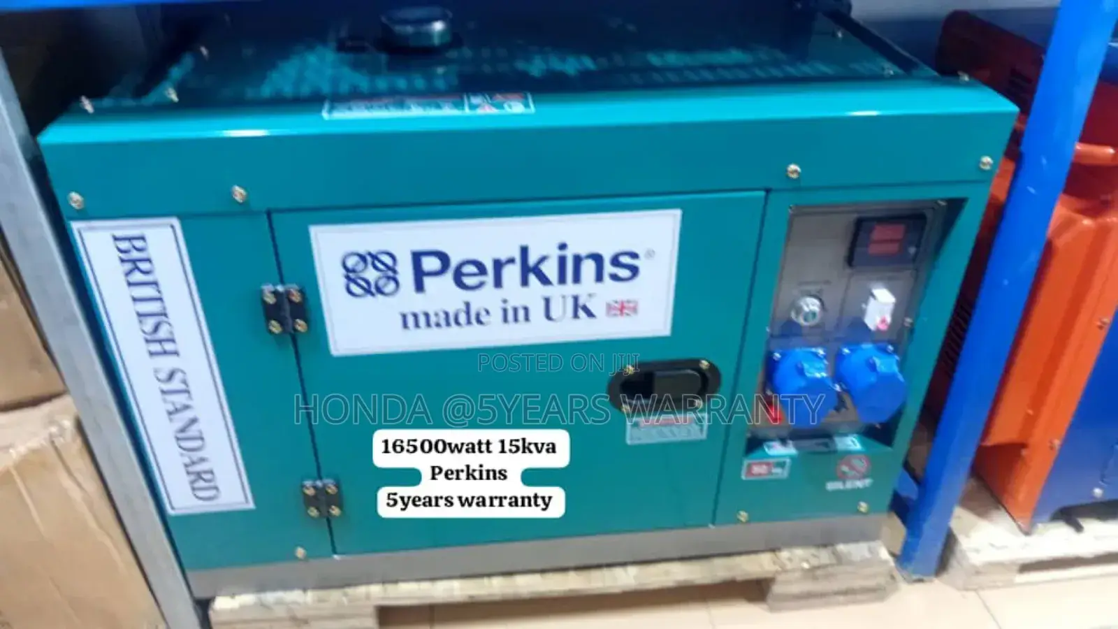 Single Phase 15kva 16500watt Perkins Generator Diesel 15kva