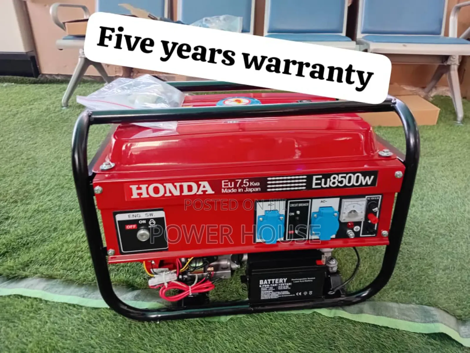 Portable 7.5kva 8500watts Honda Petrol Generator