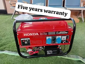 Portable 7.5kva 8500watts Honda Petrol Generator