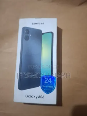 New Samsung Galaxy A06 64 GB Black