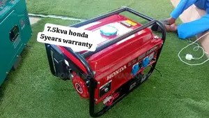 Red Honda Generator 8500watt 7.5kva Keystart 7.5kva