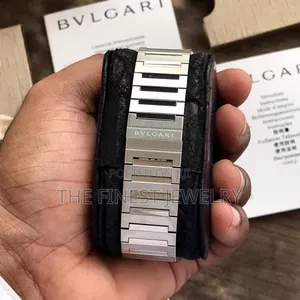 Bvlgari Octo Finissimo Silver Blue Men’S Watch