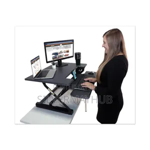 Height Adjustable Sit Stand Workstation Desk