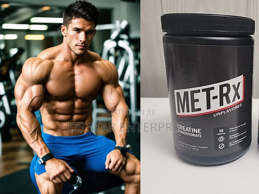 Ultimate Power for Gym (Met-Rx Creatine Unflavored Powder)