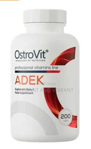 Vitamin A, D, E And K Complex Supplements.