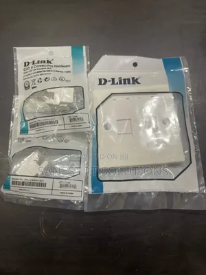 D-Link Double Faceplate With Keystone