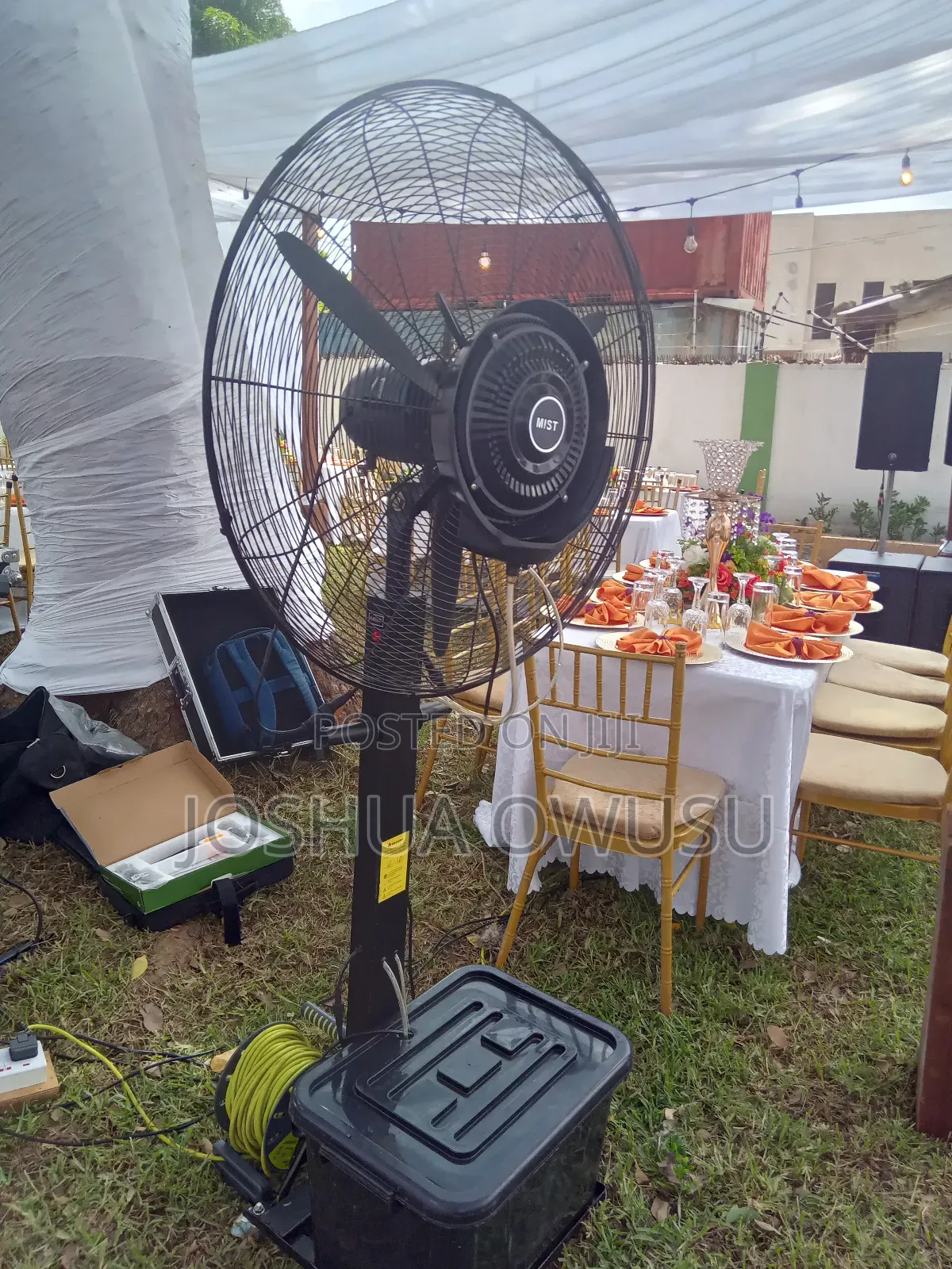 Industrial Mist Fan Rental