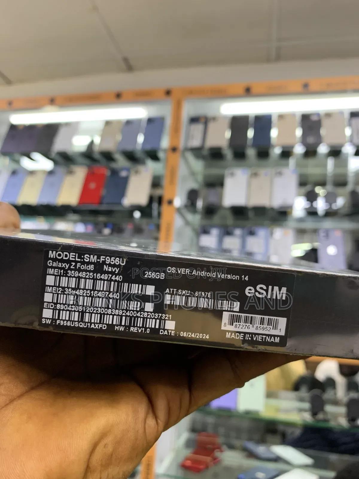New Samsung Galaxy Fold 512 GB Blue