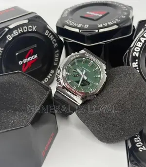Casio G-Shock Black Dial Black Resin