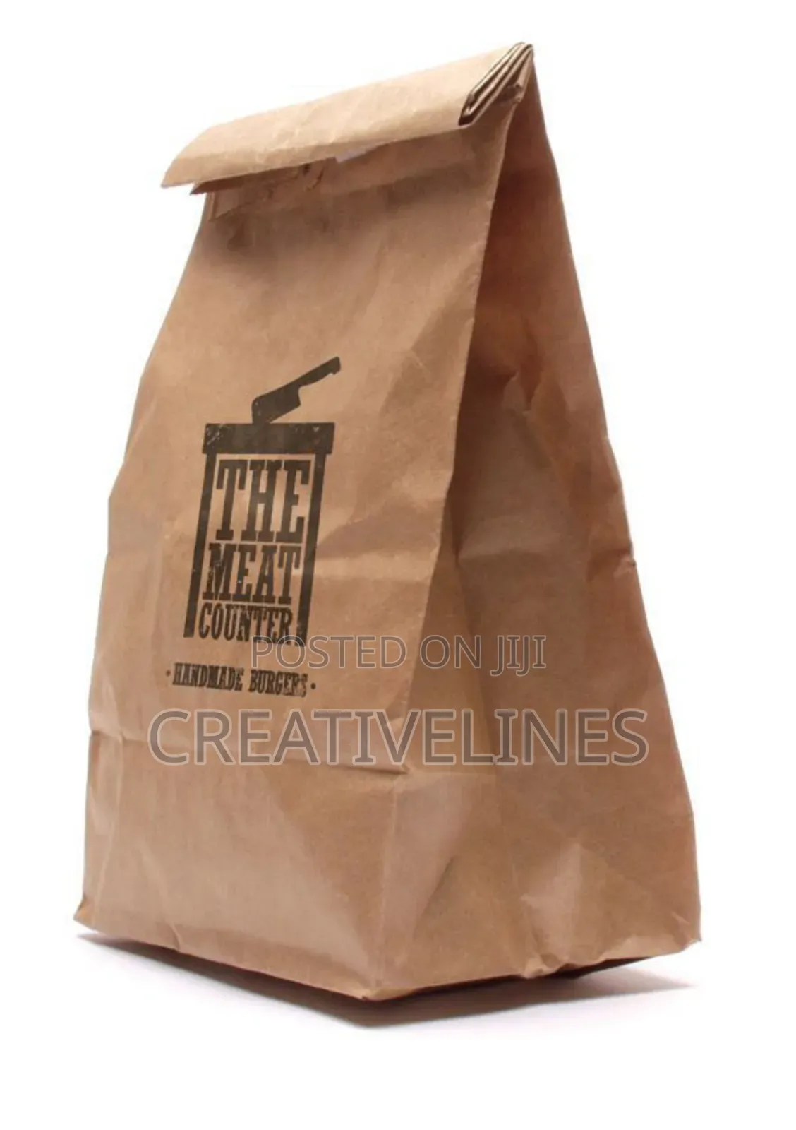 Brown Kraft With Stickers
