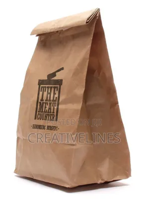 Brown Kraft With Stickers