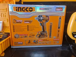 Lithium-Ion Ingco Wrench- Cordless