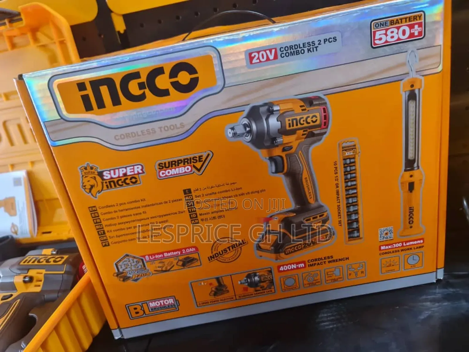 Tough Tool - Ingco 20v Brushless Wrench