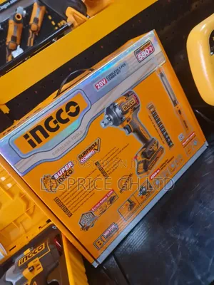 Efficient Ingco Impact Cordless Wrench With Brushless Motor