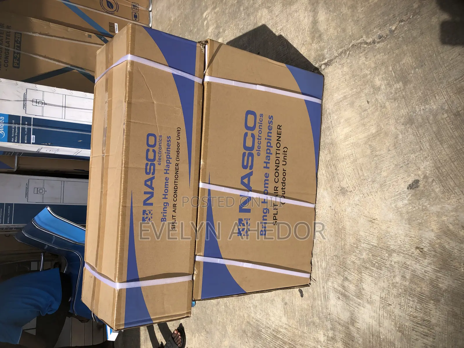 Eco Efficiency Nasco Ac 1.5hp R410s Available Brand New