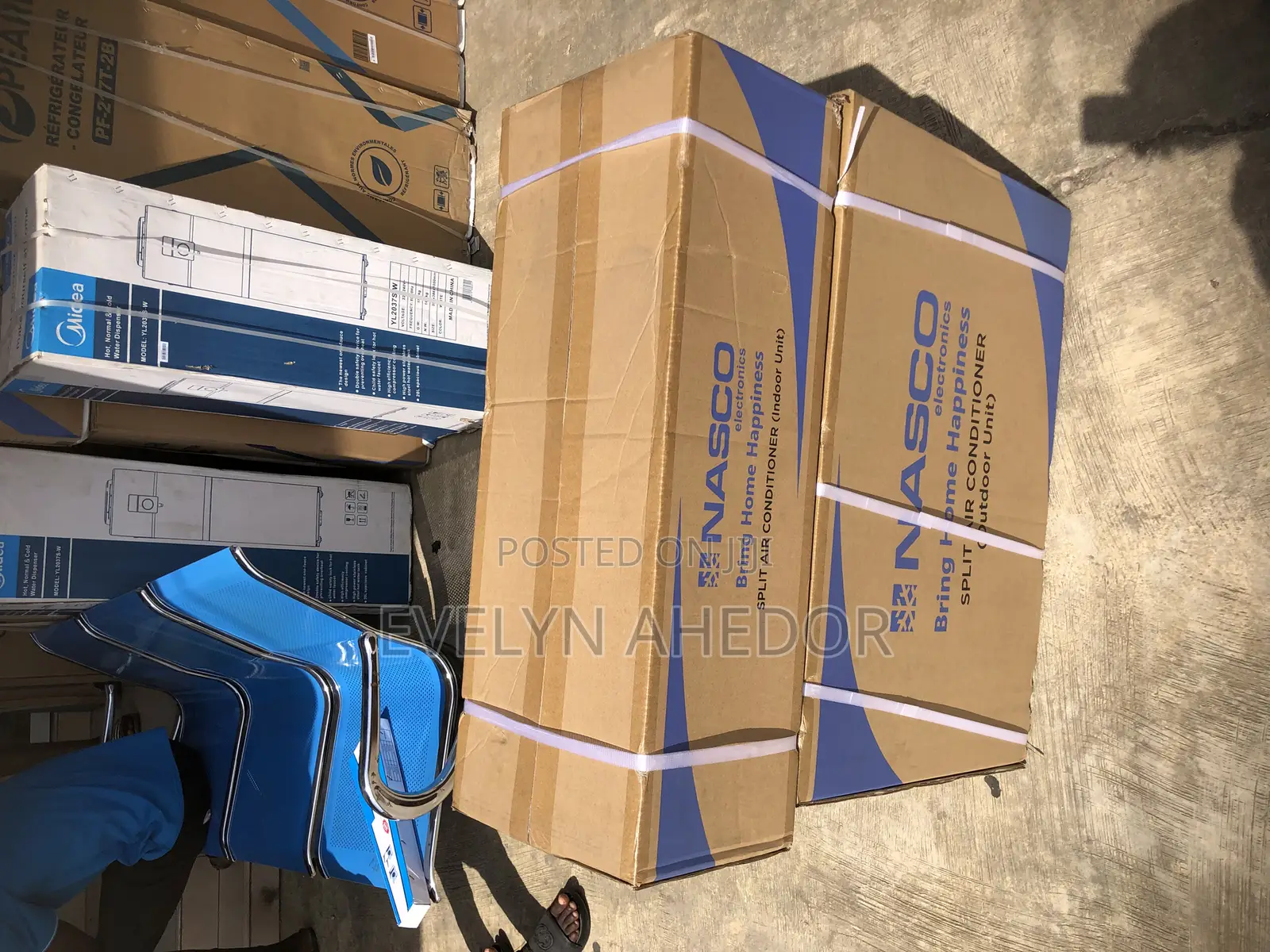 Eco Efficiency Nasco Ac 1.5hp R410s Available Brand New