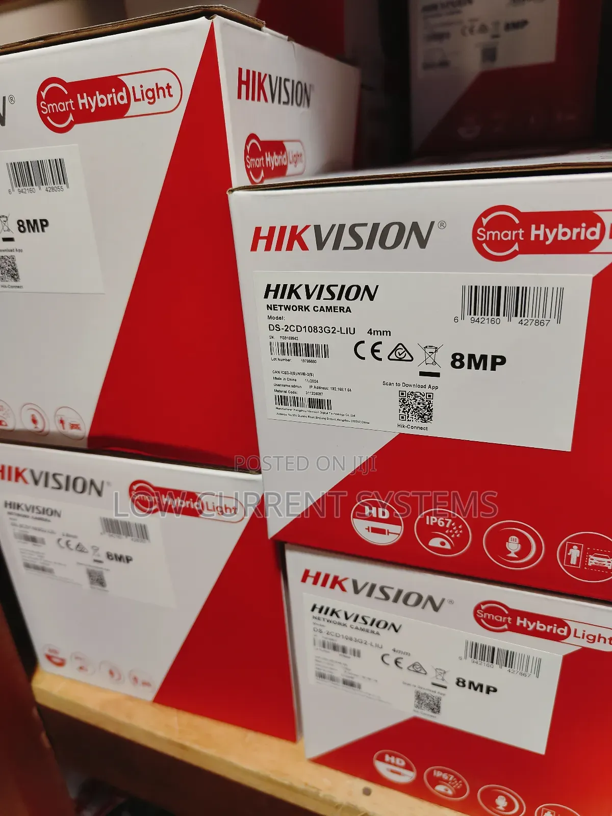 Hikvision 8mp Smart Hybrid Light With Audio Ip Camera