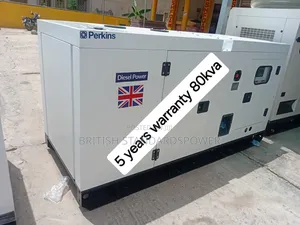 High Efficiency 80kva Silent Diesel Generator
