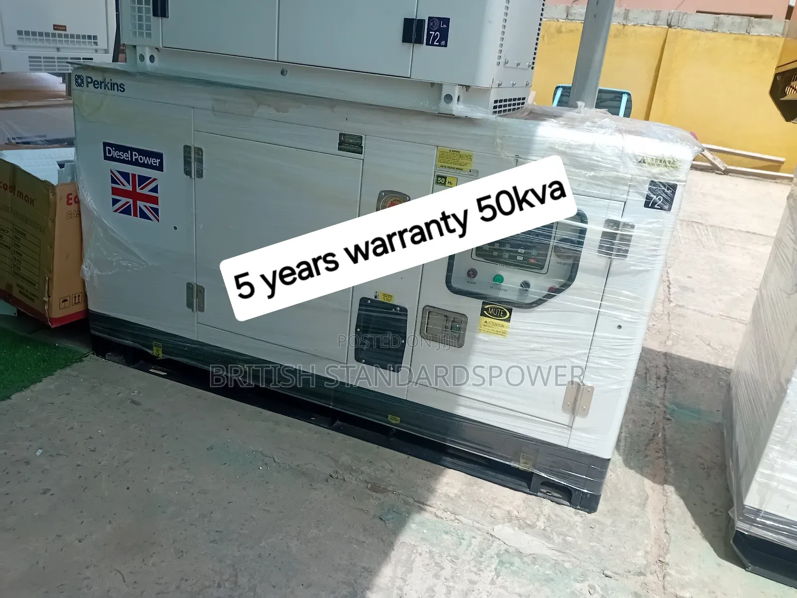 Electrifying Solution 50kva Silent Diesel Generator
