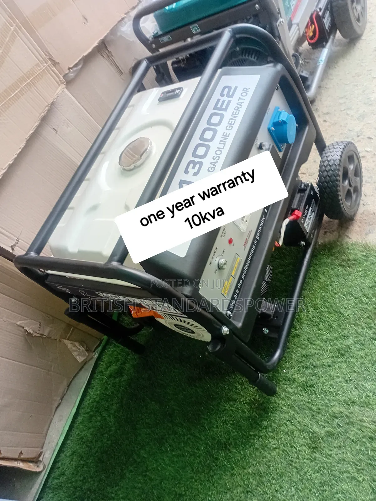 Smart Key Control Panel 10kva Petrol Genset