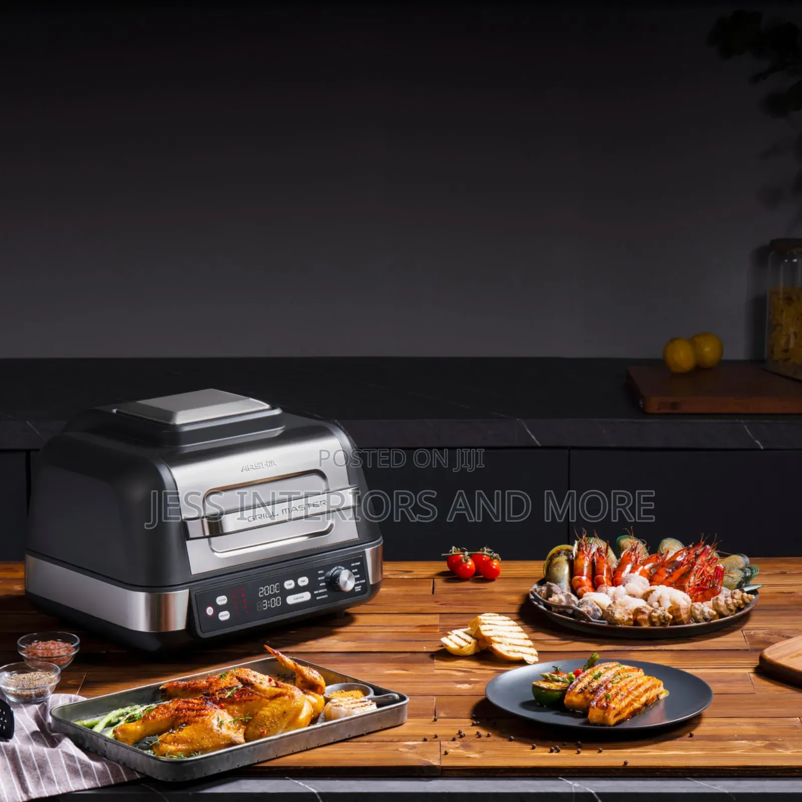 Arshia 10 in 1 Air Fryer Grill Master
