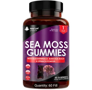 Sea Moss Gummies-Irish Sea Moss+Burdock Root Bladderwrack