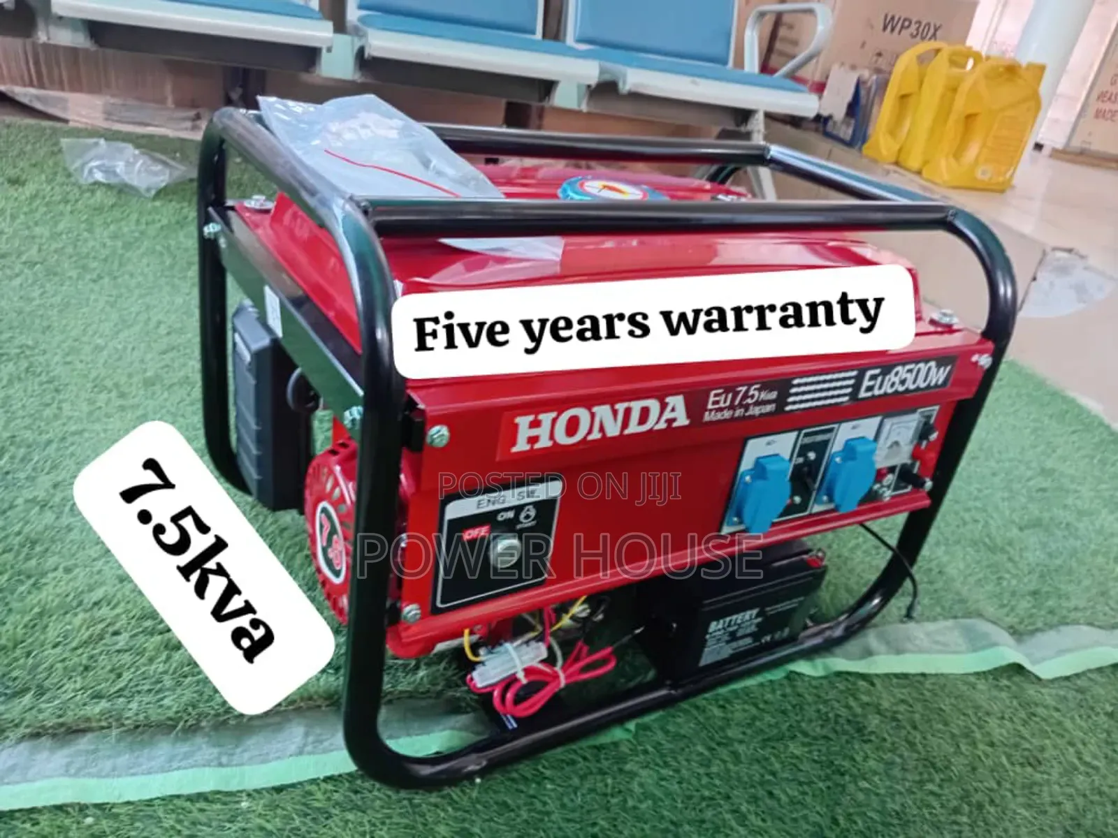 Powerbloc 7.5kva 8500watts Honda Petrol Generator