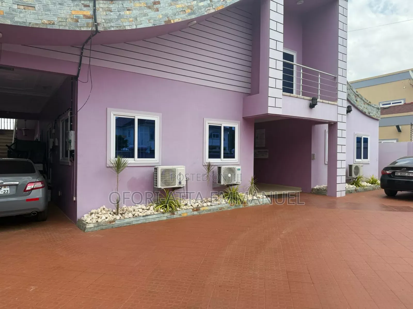 Furnished 4bdrm Duplex in Westland West Legon, Police Station for sale