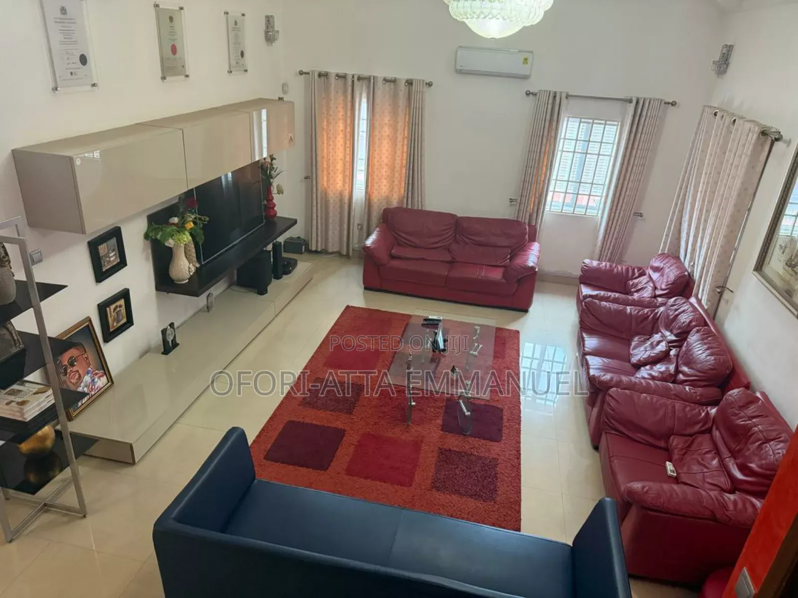 Furnished 4bdrm Duplex in Westland West Legon, Police Station for sale