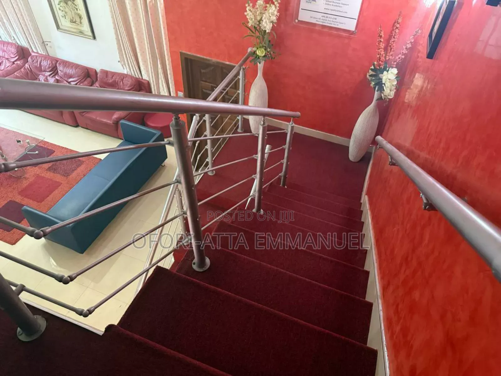 Furnished 4bdrm Duplex in Westland West Legon, Police Station for sale