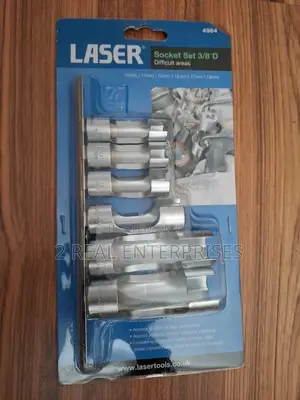 Laser 4984 Difficult Access Socket Set 3/8"d