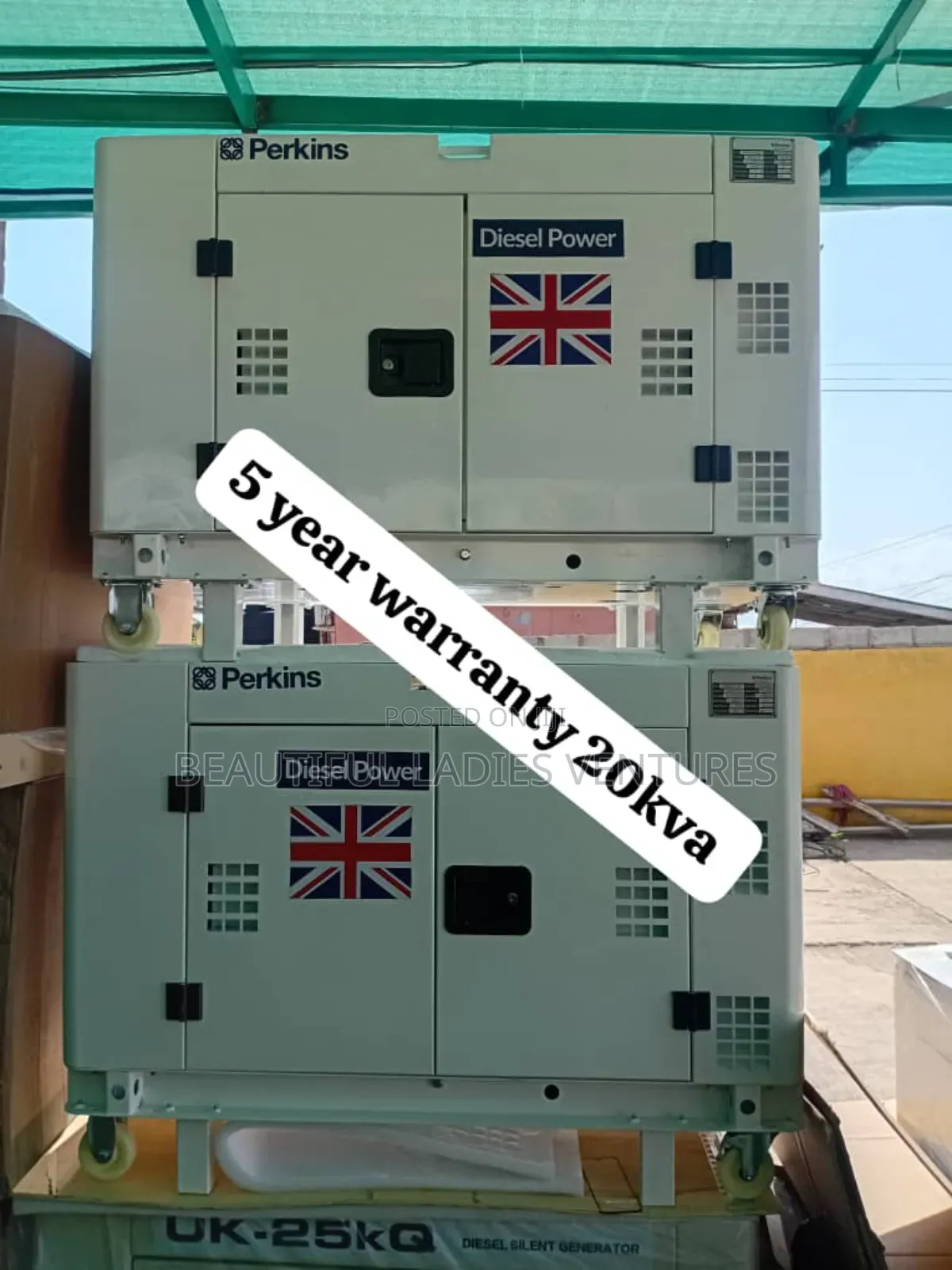 Oil and Diesel Power Generation 20kva Perkins Diesel Genset
