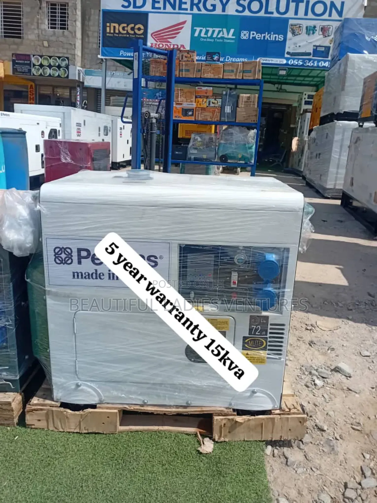 Oil and Diesel Power Generation 15kva Perkins Diesel Genset