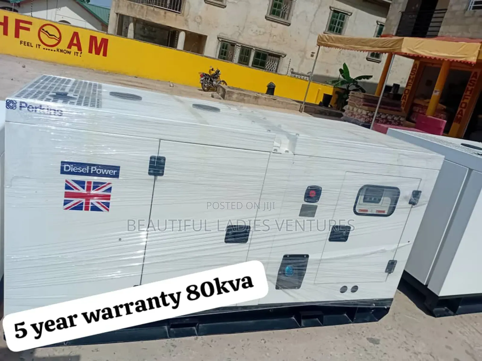 Diesel Power 80kva Perkins 3phase Diesel Generator 80kva