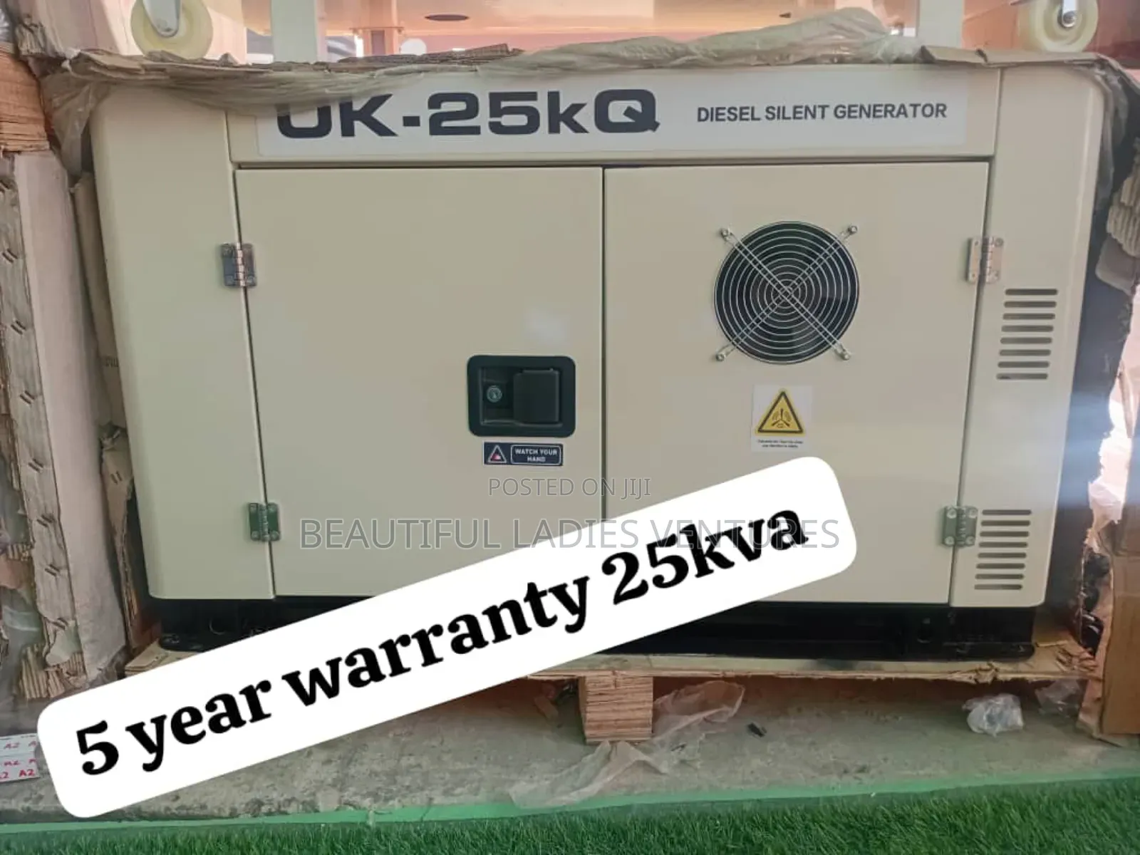 Diesel Power 25kva Uk-D Single Phase Diesel Generator 25kva