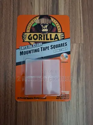 Gorilla Tough Clear Double Sided Tape Squares